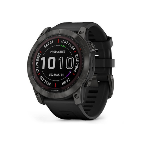 Zegarek Garmin Fenix 7X Sapphire Solar Tytanowo Szary