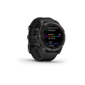 Zegarek Garmin Fenix 7 Sapphire Solar Tytanowo Szary