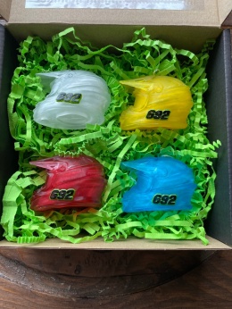 BOMBKA ZESTAW ( 4 KASKI ) 3D NOWOŚĆ !!