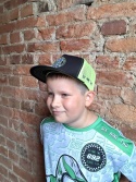 Czapka z daszkiem Junior Czarna Duzers U