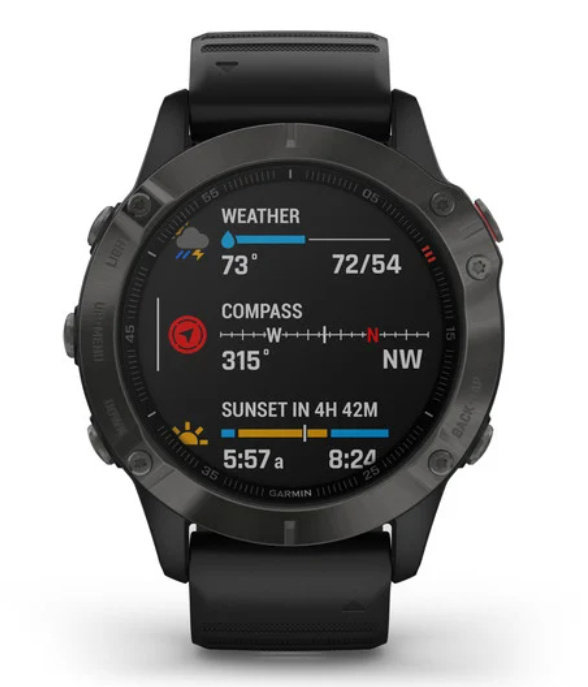 Zegarek GARMIN Fenix 6 Sapphire Zegarek GARMIN Fenix 6 Sapphire